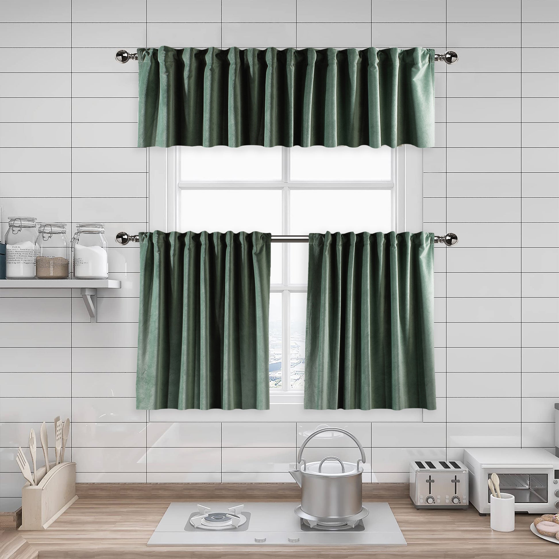 Matte velvet kitchen valances, matte velvet window valance, kitchen window valance, decorative kitchen curtains, velvet valance, luxury kitchen decor, window topper, kitchen window treatment, custom kitchen valance, modern kitchen curtains, farmhouse kitchen valance, elegant window valance, soft velvet valance, café window curtain, rod pocket valance, kitchen home decor, decorative window topper, stylish kitchen valance, window furnishings