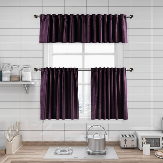 Matte velvet kitchen valances, matte velvet window valance, kitchen window valance, decorative kitchen curtains, velvet valance, luxury kitchen decor, window topper, kitchen window treatment, custom kitchen valance, modern kitchen curtains, farmhouse kitchen valance, elegant window valance, soft velvet valance, café window curtain, rod pocket valance, kitchen home decor, decorative window topper, stylish kitchen valance, window furnishings