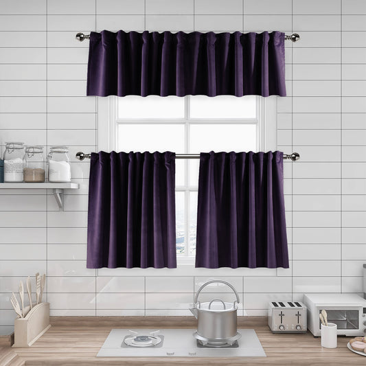 Matte velvet kitchen valances, matte velvet window valance, kitchen window valance, decorative kitchen curtains, velvet valance, luxury kitchen decor, window topper, kitchen window treatment, custom kitchen valance, modern kitchen curtains, farmhouse kitchen valance, elegant window valance, soft velvet valance, café window curtain, rod pocket valance, kitchen home decor, decorative window topper, stylish kitchen valance, window furnishings