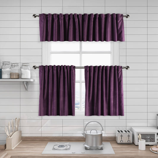Matte velvet kitchen valances, matte velvet window valance, kitchen window valance, decorative kitchen curtains, velvet valance, luxury kitchen decor, window topper, kitchen window treatment, custom kitchen valance, modern kitchen curtains, farmhouse kitchen valance, elegant window valance, soft velvet valance, café window curtain, rod pocket valance, kitchen home decor, decorative window topper, stylish kitchen valance, window furnishings