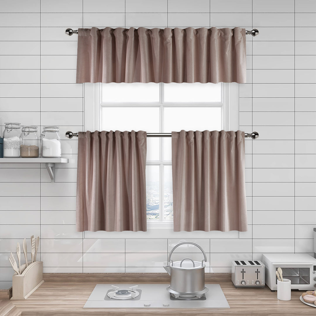 Matte velvet kitchen valances, matte velvet window valance, kitchen window valance, decorative kitchen curtains, velvet valance, luxury kitchen decor, window topper, kitchen window treatment, custom kitchen valance, modern kitchen curtains, farmhouse kitchen valance, elegant window valance, soft velvet valance, café window curtain, rod pocket valance, kitchen home decor, decorative window topper, stylish kitchen valance, window furnishings