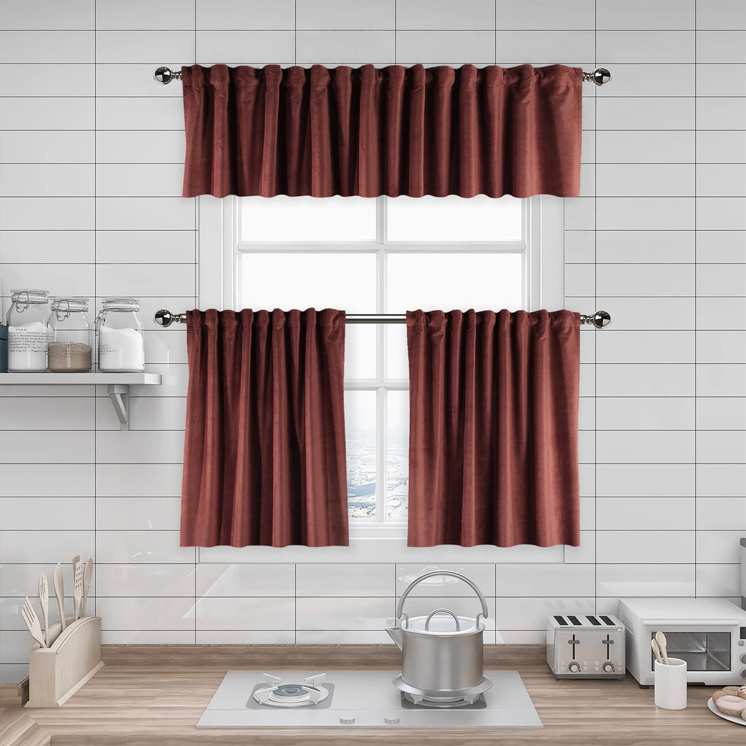 Matte velvet kitchen valances, matte velvet window valance, kitchen window valance, decorative kitchen curtains, velvet valance, luxury kitchen decor, window topper, kitchen window treatment, custom kitchen valance, modern kitchen curtains, farmhouse kitchen valance, elegant window valance, soft velvet valance, café window curtain, rod pocket valance, kitchen home decor, decorative window topper, stylish kitchen valance, window furnishings