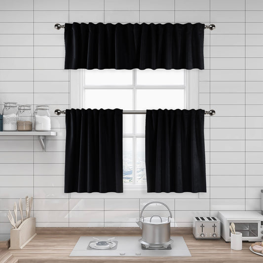 Matte velvet kitchen valances, matte velvet window valance, kitchen window valance, decorative kitchen curtains, velvet valance, luxury kitchen decor, window topper, kitchen window treatment, custom kitchen valance, modern kitchen curtains, farmhouse kitchen valance, elegant window valance, soft velvet valance, café window curtain, rod pocket valance, kitchen home decor, decorative window topper, stylish kitchen valance, window furnishings