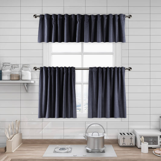Matte velvet kitchen valances, matte velvet window valance, kitchen window valance, decorative kitchen curtains, velvet valance, luxury kitchen decor, window topper, kitchen window treatment, custom kitchen valance, modern kitchen curtains, farmhouse kitchen valance, elegant window valance, soft velvet valance, café window curtain, rod pocket valance, kitchen home decor, decorative window topper, stylish kitchen valance, window furnishings