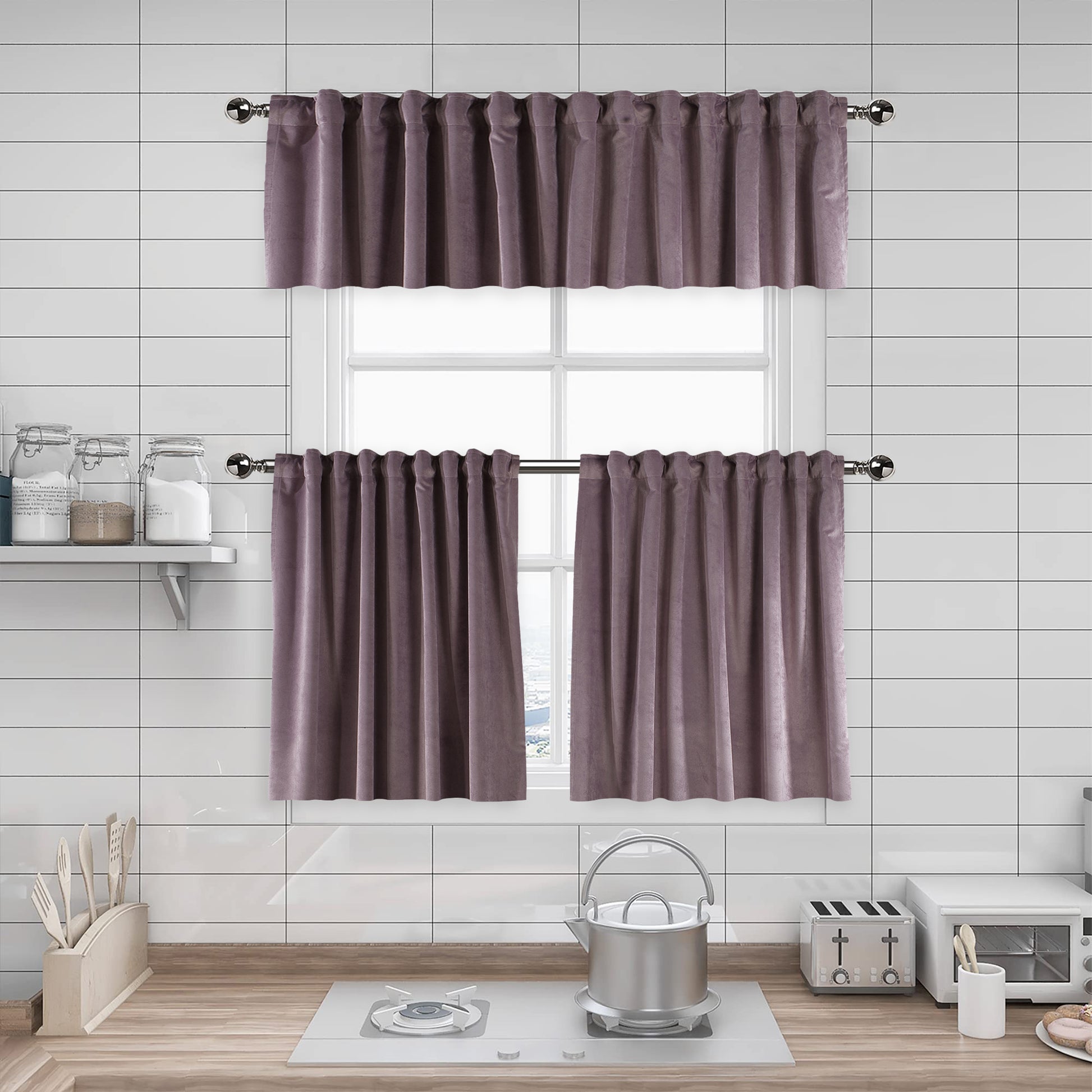 Matte velvet kitchen valances, matte velvet window valance, kitchen window valance, decorative kitchen curtains, velvet valance, luxury kitchen decor, window topper, kitchen window treatment, custom kitchen valance, modern kitchen curtains, farmhouse kitchen valance, elegant window valance, soft velvet valance, café window curtain, rod pocket valance, kitchen home decor, decorative window topper, stylish kitchen valance, window furnishings