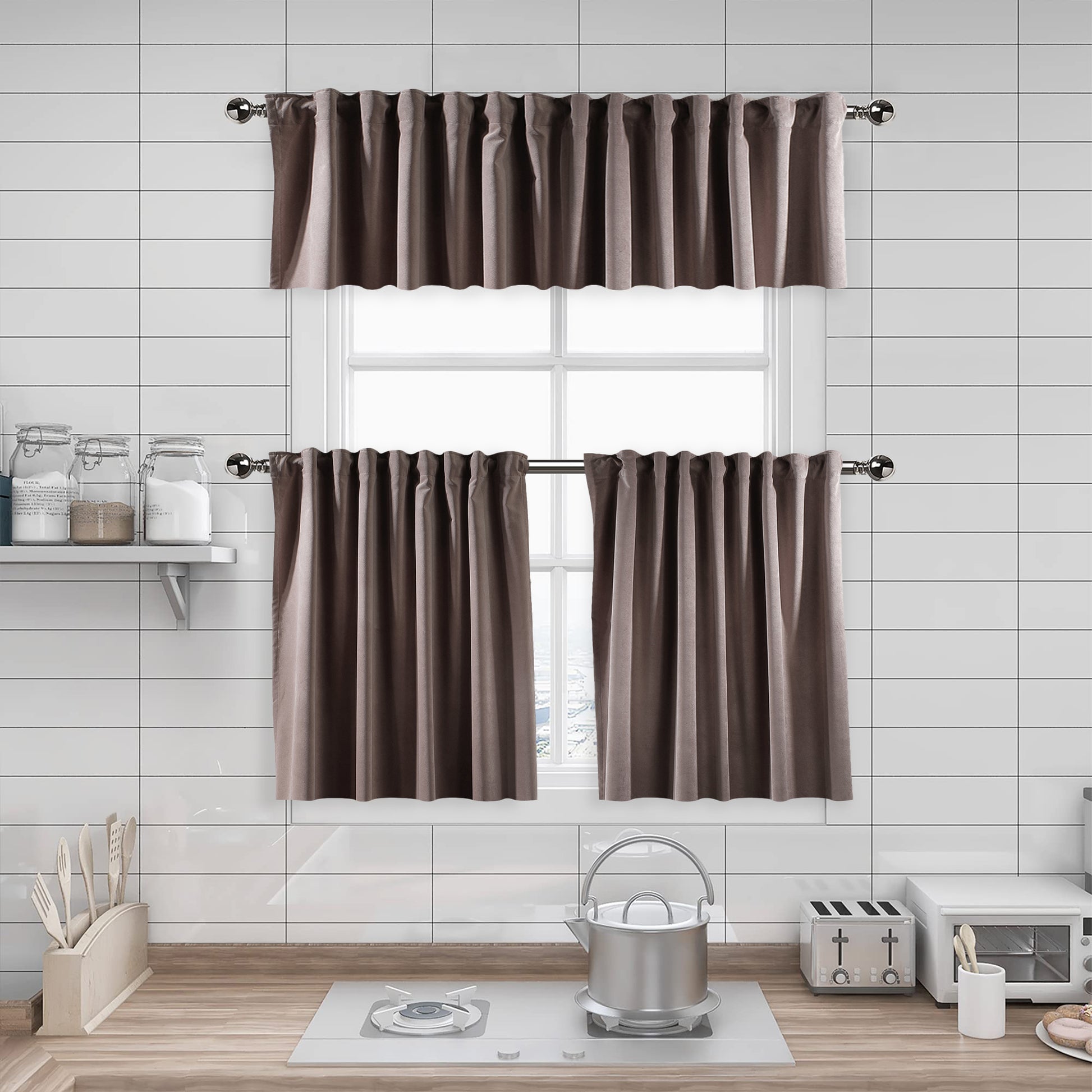Matte velvet kitchen valances, matte velvet window valance, kitchen window valance, decorative kitchen curtains, velvet valance, luxury kitchen decor, window topper, kitchen window treatment, custom kitchen valance, modern kitchen curtains, farmhouse kitchen valance, elegant window valance, soft velvet valance, café window curtain, rod pocket valance, kitchen home decor, decorative window topper, stylish kitchen valance, window furnishings