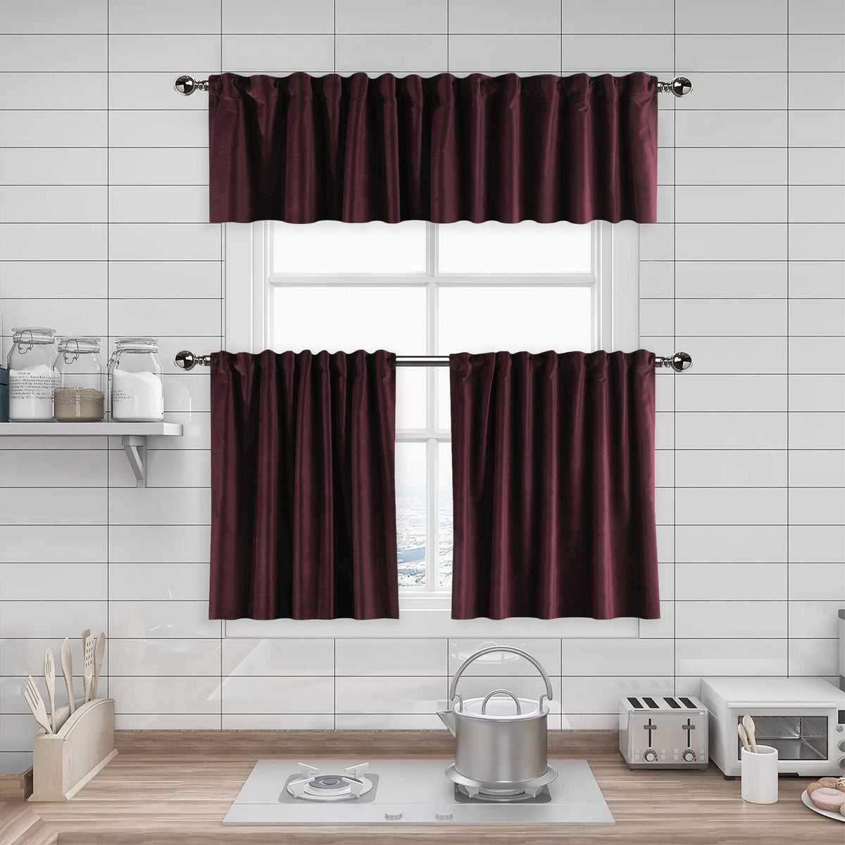 Matte velvet kitchen valances, matte velvet window valance, kitchen window valance, decorative kitchen curtains, velvet valance, luxury kitchen decor, window topper, kitchen window treatment, custom kitchen valance, modern kitchen curtains, farmhouse kitchen valance, elegant window valance, soft velvet valance, café window curtain, rod pocket valance, kitchen home decor, decorative window topper, stylish kitchen valance, window furnishings
