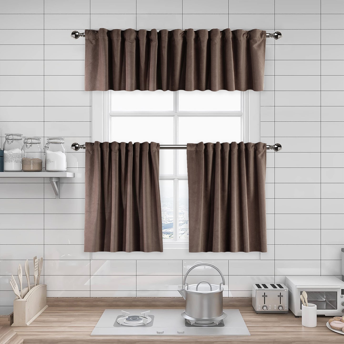 Matte velvet kitchen valances, matte velvet window valance, kitchen window valance, decorative kitchen curtains, velvet valance, luxury kitchen decor, window topper, kitchen window treatment, custom kitchen valance, modern kitchen curtains, farmhouse kitchen valance, elegant window valance, soft velvet valance, café window curtain, rod pocket valance, kitchen home decor, decorative window topper, stylish kitchen valance, window furnishings