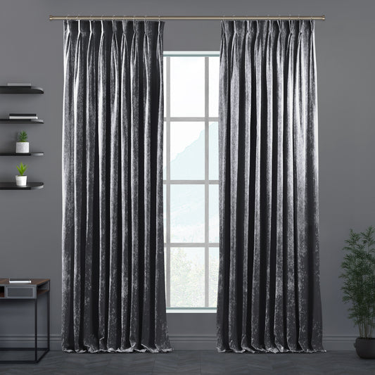 Lilijan Home shiny velvet pinch pleated curtains, shiny velvet curtains, pinch pleat curtains, velvet window curtains, luxury curtains, decorative drapes, elegant window treatments, living room curtains, bedroom curtains, dining room curtains, nursery curtains, custom curtains, custom size curtains, tailored pleated curtains, soft velvet curtains, privacy curtains, modern home decor, curtain panels, stylish window drapes, luxury home furnishings