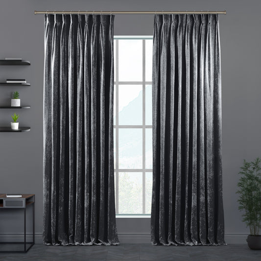 Lilijan Home shiny velvet pinch pleated curtains, shiny velvet curtains, pinch pleat curtains, velvet window curtains, luxury curtains, decorative drapes, elegant window treatments, living room curtains, bedroom curtains, dining room curtains, nursery curtains, custom curtains, custom size curtains, tailored pleated curtains, soft velvet curtains, privacy curtains, modern home decor, curtain panels, stylish window drapes, luxury home furnishings