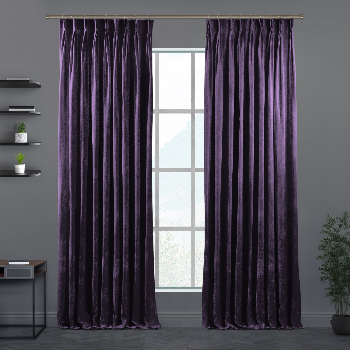 Lilijan Home shiny velvet pinch pleated curtains, shiny velvet curtains, pinch pleat curtains, velvet window curtains, luxury curtains, decorative drapes, elegant window treatments, living room curtains, bedroom curtains, dining room curtains, nursery curtains, custom curtains, custom size curtains, tailored pleated curtains, soft velvet curtains, privacy curtains, modern home decor, curtain panels, stylish window drapes, luxury home furnishings