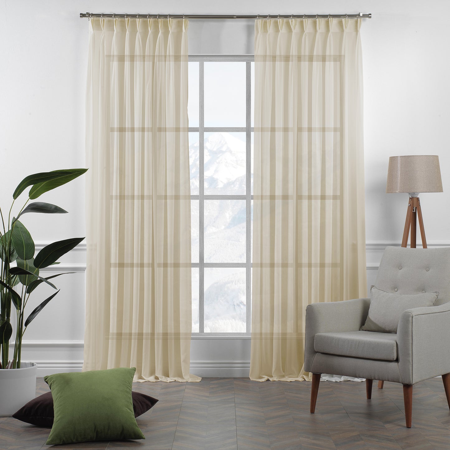 Sheer silk crepe pinch pleated curtains, silk crepe sheer curtains, pinch pleat curtains, sheer window curtains, light filtering curtains, elegant window drapes, decorative sheer panels, living room curtains, bedroom curtains, dining room curtains, nursery curtains, custom size curtains, custom drapes, luxury window treatments, modern home decor, airy sheer curtains, privacy sheers, stylish curtain panels, window drapes, home furnishings