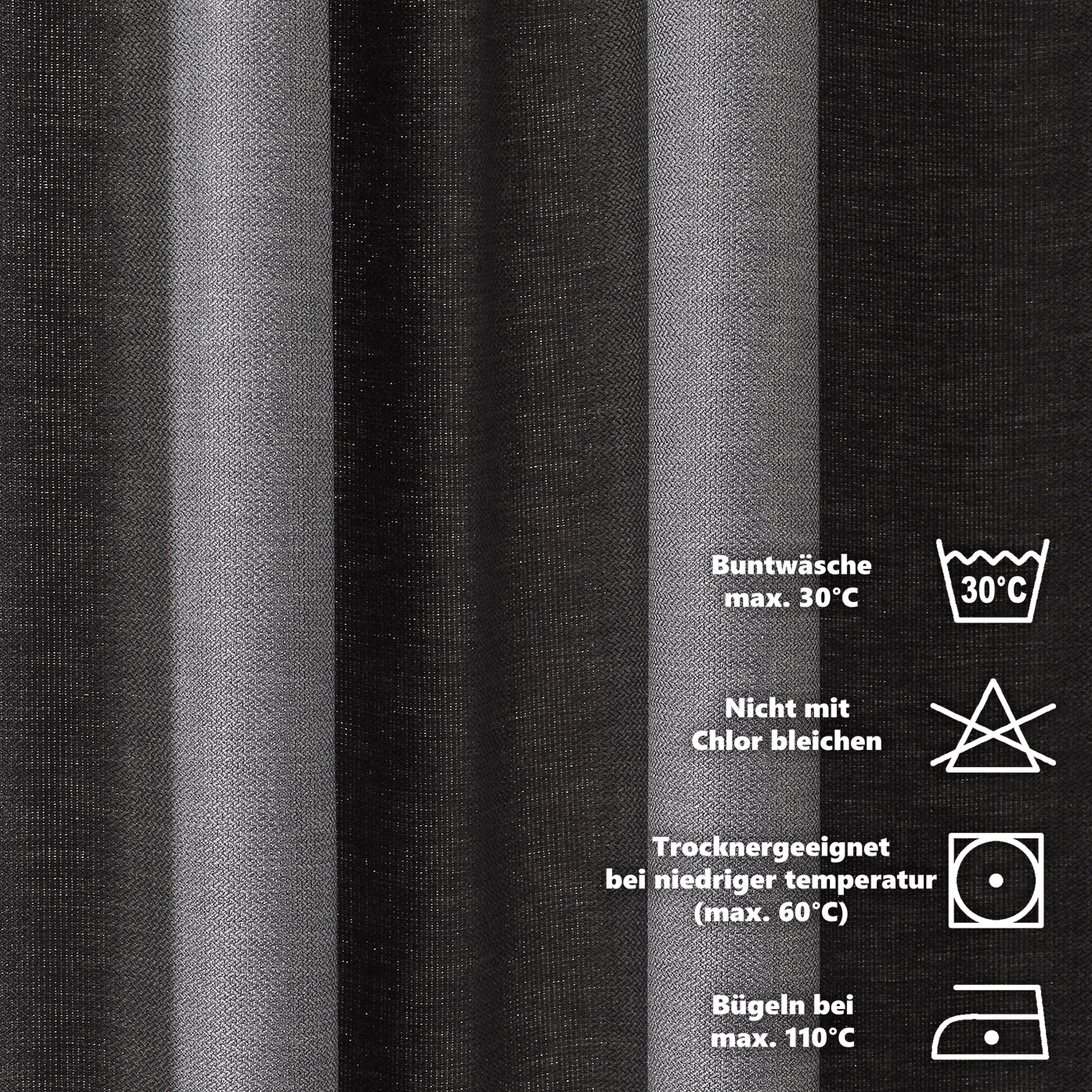 Linen Texture Tablecloths, Tabletop & Napkins - Light Grey