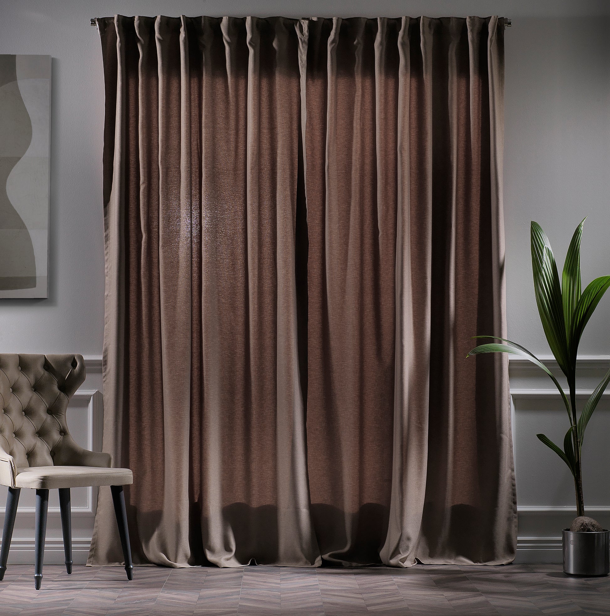 Blackout room darkening curtains, Linen Texture curtains, decorative luxury window curtains, polyester curtains, elegant drapes, living room, bedroom, dining room, nursery curtains, modern home decor, soft linen texture curtains, custom size curtains, custom drapes, window treatments, privacy curtains, wrinkle resistant curtains, curtain panels, luxury home decor, matching cushion covers, kitchen valances, decorative window panels, stylish curtains, curtain accessories home furnishings
