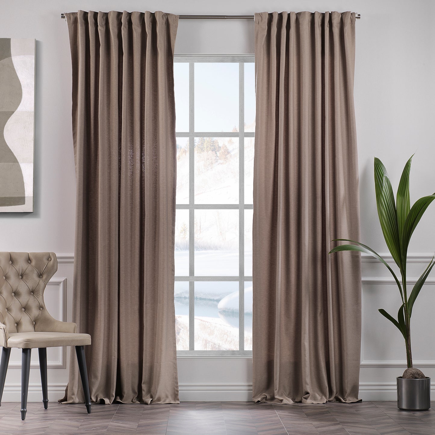 Blackout room darkening curtains, Linen Texture curtains, decorative luxury window curtains, polyester curtains, elegant drapes, living room, bedroom, dining room, nursery curtains, modern home decor, soft linen texture curtains, custom size curtains, custom drapes, window treatments, privacy curtains, wrinkle resistant curtains, curtain panels, luxury home decor, matching cushion covers, kitchen valances, decorative window panels, stylish curtains, curtain accessories home furnishings
