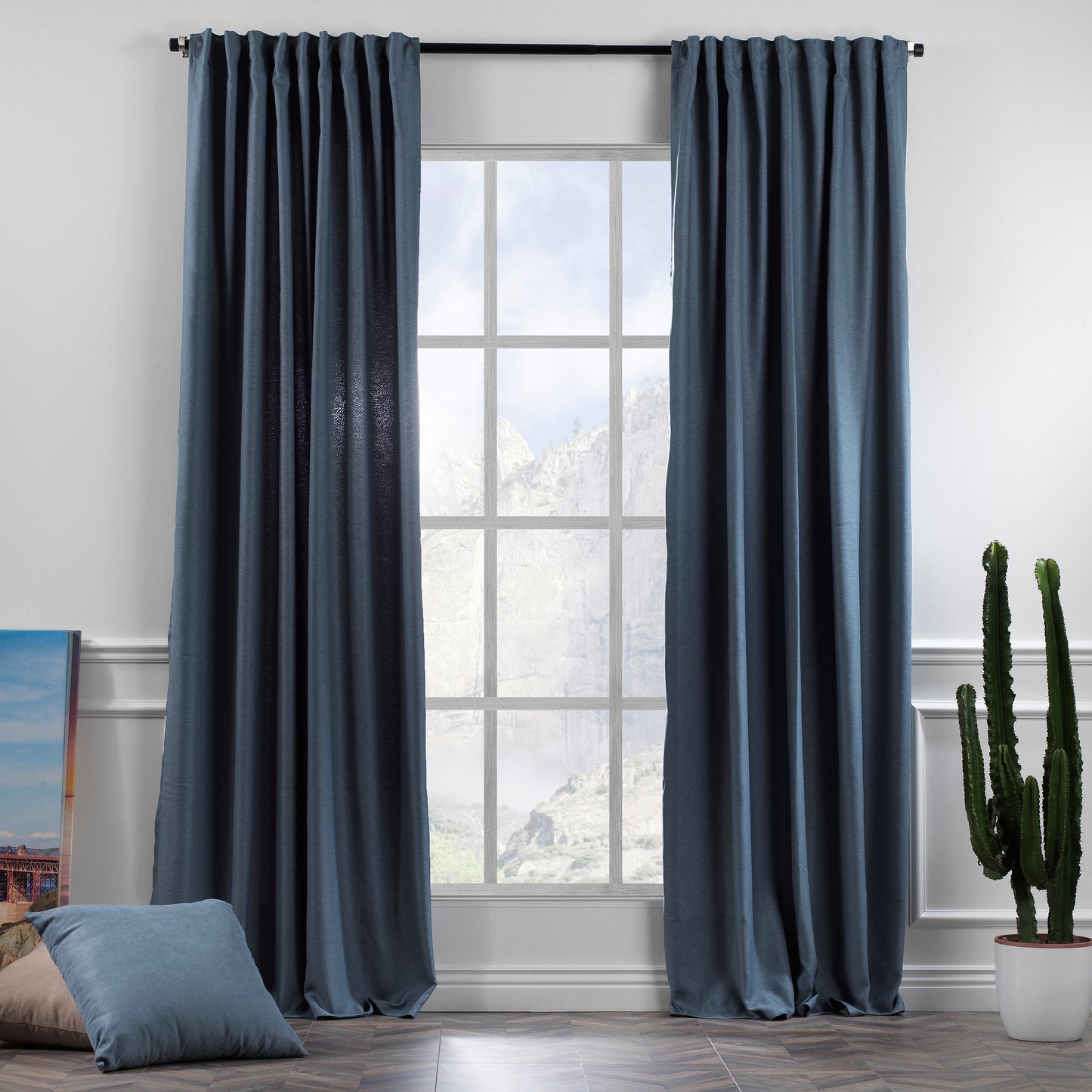 Blackout room darkening curtains, Linen Texture curtains, decorative luxury window curtains, polyester curtains, elegant drapes, living room, bedroom, dining room, nursery curtains, modern home decor, soft linen texture curtains, custom size curtains, custom drapes, window treatments, privacy curtains, wrinkle resistant curtains, curtain panels, luxury home decor, matching cushion covers, kitchen valances, decorative window panels, stylish curtains, curtain accessories home furnishings
