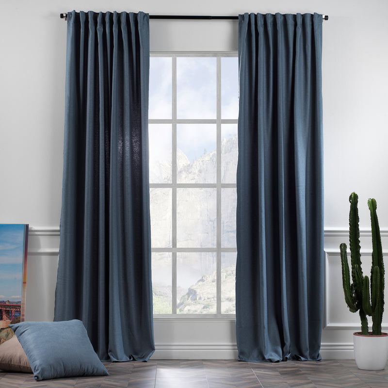 Blackout room darkening curtains, Linen Texture curtains, decorative luxury window curtains, polyester curtains, elegant drapes, living room, bedroom, dining room, nursery curtains, modern home decor, soft linen texture curtains, custom size curtains, custom drapes, window treatments, privacy curtains, wrinkle resistant curtains, curtain panels, luxury home decor, matching cushion covers, kitchen valances, decorative window panels, stylish curtains, curtain accessories home furnishings