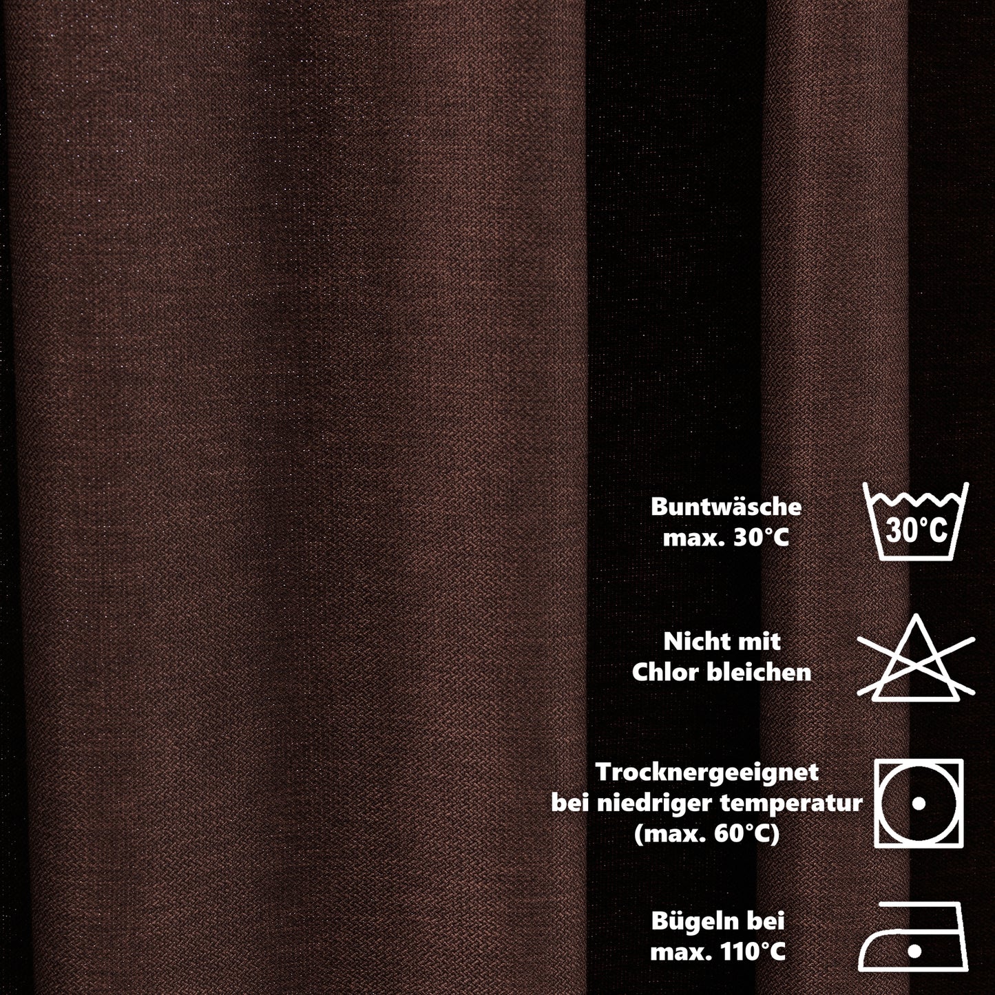 Linen Texture Tablecloths, Tabletop & Napkins - Brown