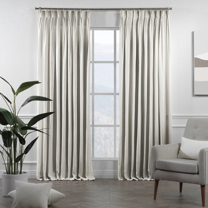 Lilijan Home linen texture pinch pleated curtains, faux linen look curtains, 100% polyester curtains, pinch pleat curtains, linen look drapes, decorative window curtains, elegant curtain panels, living room curtains, bedroom curtains, dining room curtains, nursery curtains, custom size curtains, custom drapes, light filtering curtains, privacy curtains, modern home decor, textured curtains, stylish window treatments, home furnishings