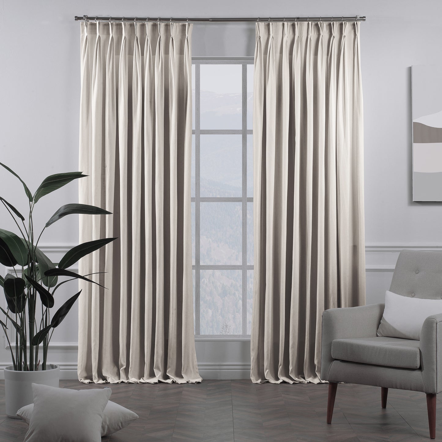 Lilijan Home linen texture pinch pleated curtains, faux linen look curtains, 100% polyester curtains, pinch pleat curtains, linen look drapes, decorative window curtains, elegant curtain panels, living room curtains, bedroom curtains, dining room curtains, nursery curtains, custom size curtains, custom drapes, light filtering curtains, privacy curtains, modern home decor, textured curtains, stylish window treatments, home furnishings