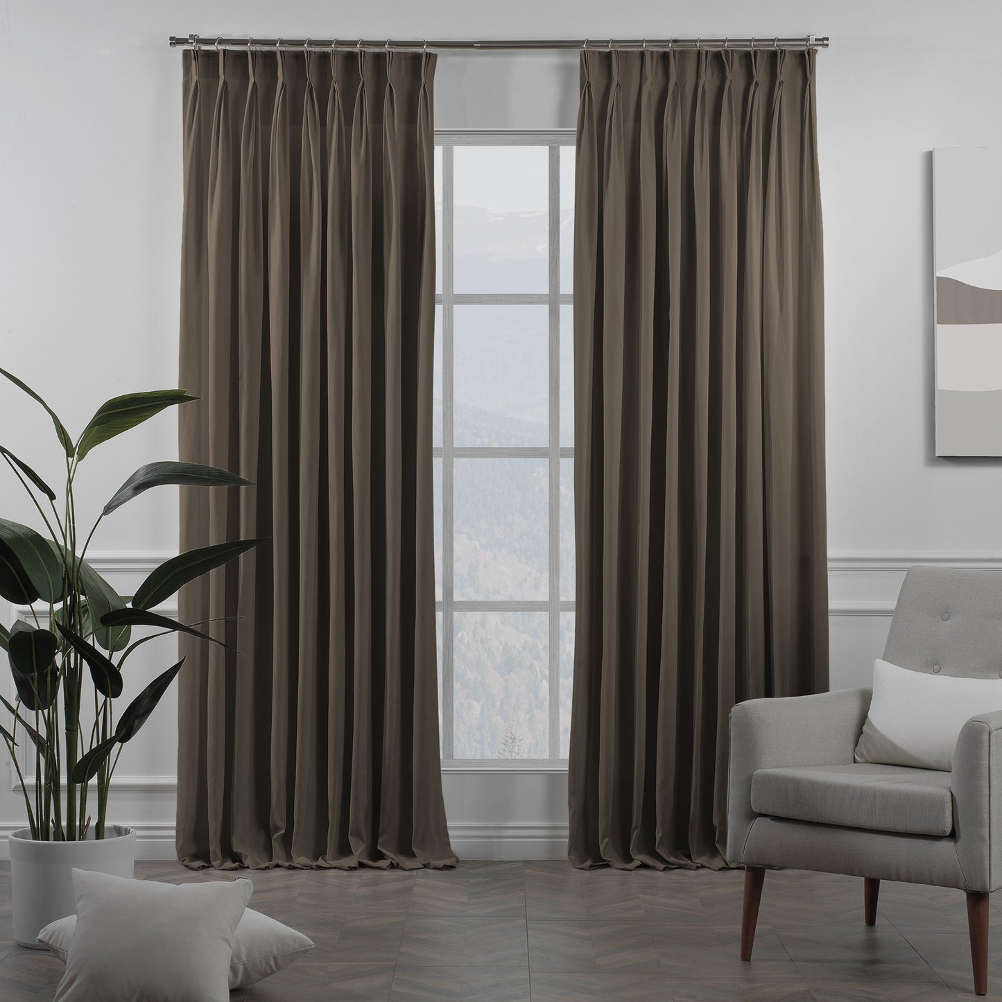 Lilijan Home linen texture pinch pleated curtains, faux linen look curtains, 100% polyester curtains, pinch pleat curtains, linen look drapes, decorative window curtains, elegant curtain panels, living room curtains, bedroom curtains, dining room curtains, nursery curtains, custom size curtains, custom drapes, light filtering curtains, privacy curtains, modern home decor, textured curtains, stylish window treatments, home furnishings