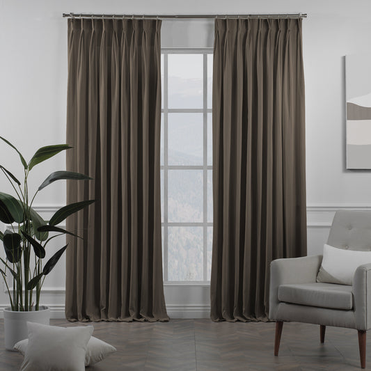 Lilijan Home linen texture pinch pleated curtains, faux linen look curtains, 100% polyester curtains, pinch pleat curtains, linen look drapes, decorative window curtains, elegant curtain panels, living room curtains, bedroom curtains, dining room curtains, nursery curtains, custom size curtains, custom drapes, light filtering curtains, privacy curtains, modern home decor, textured curtains, stylish window treatments, home furnishings