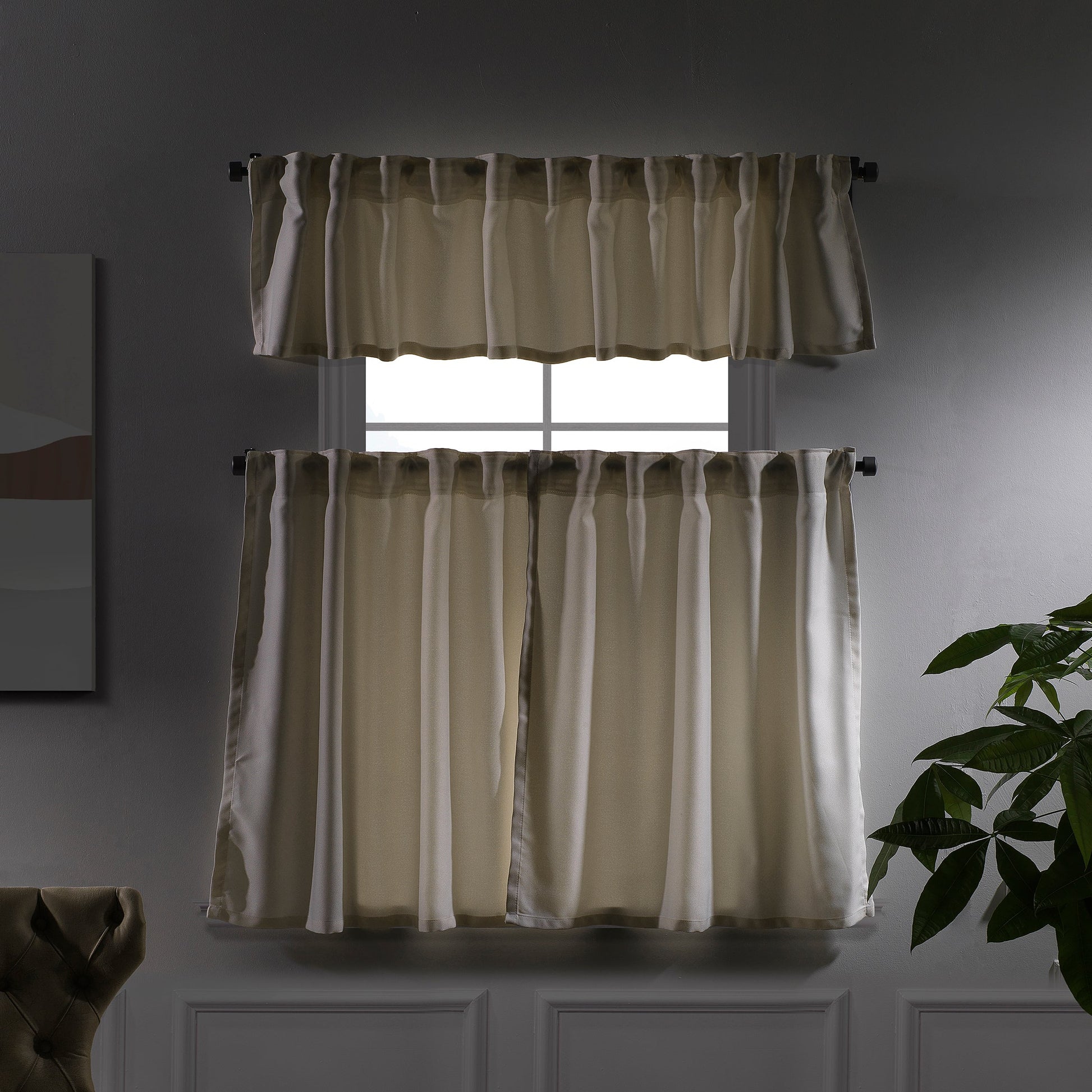 Linen texture kitchen valances, linen look kitchen valances, faux linen kitchen valance, 100% polyester kitchen valance, kitchen window valance, decorative kitchen curtains, farmhouse kitchen valance, modern kitchen decor, window topper, kitchen window treatment, custom kitchen valance, textured window valance, café window curtain, rod pocket valance, elegant kitchen curtains, stylish window topper, home decor, window furnishings