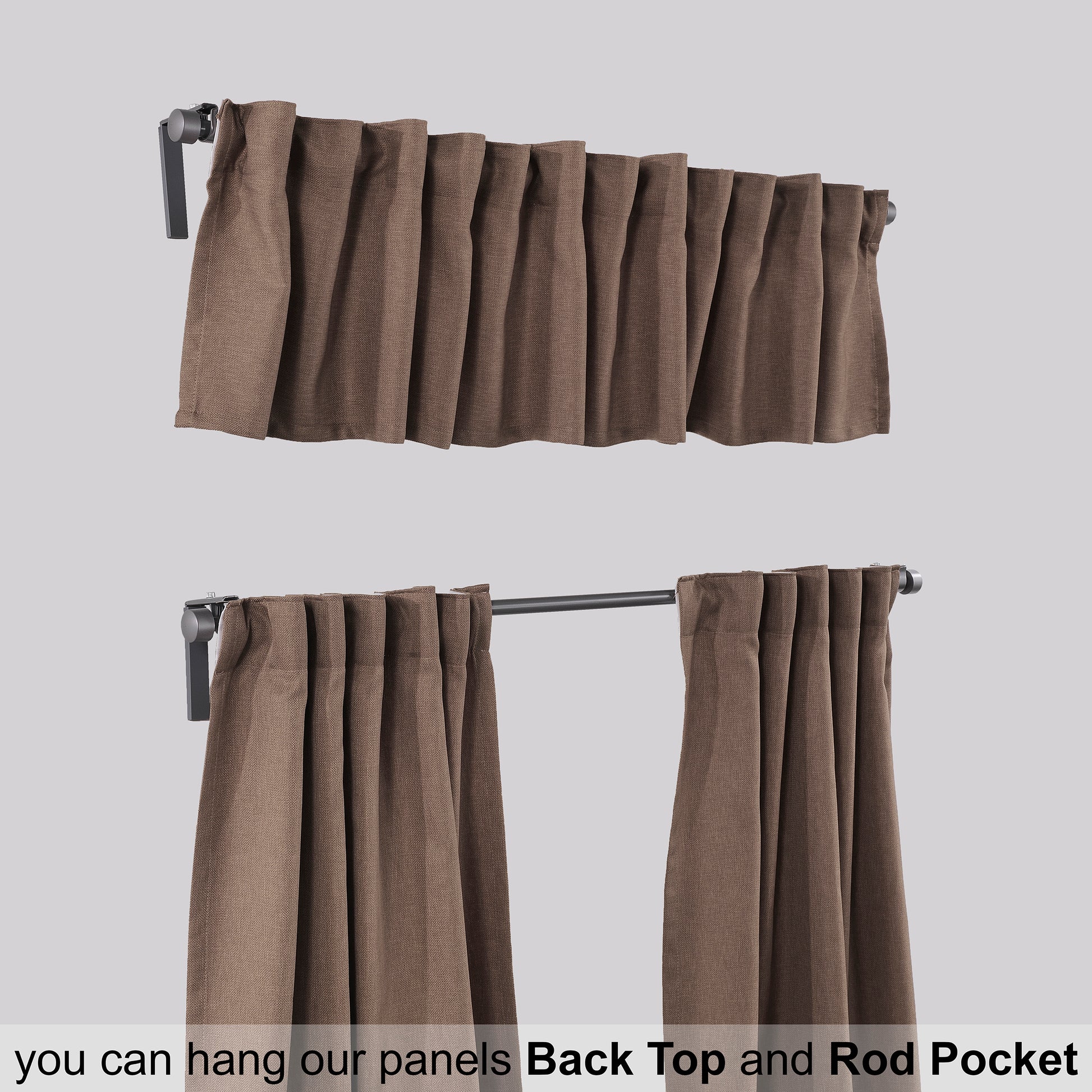 Linen texture kitchen valances, linen look kitchen valances, faux linen kitchen valance, 100% polyester kitchen valance, kitchen window valance, decorative kitchen curtains, farmhouse kitchen valance, modern kitchen decor, window topper, kitchen window treatment, custom kitchen valance, textured window valance, café window curtain, rod pocket valance, elegant kitchen curtains, stylish window topper, home decor, window furnishings
