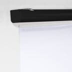 Metallic Cord loop Roller Blind Room Darkening & Blackout Window Shades - Black