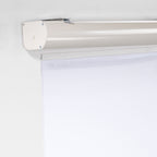 Metallic Cord loop Roller Blind Room Darkening & Blackout Window Shades - Off White