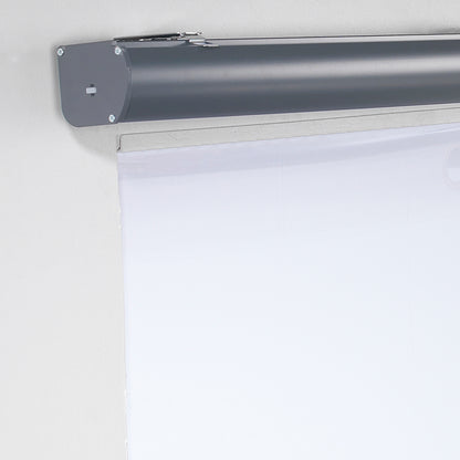 Metallic Cord loop Roller Blind Blackout & Room Darkening Window Shades - Grey