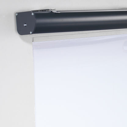 Metallic Cord loop Roller Blind Blackout & Room Darkening Window Shades - Black