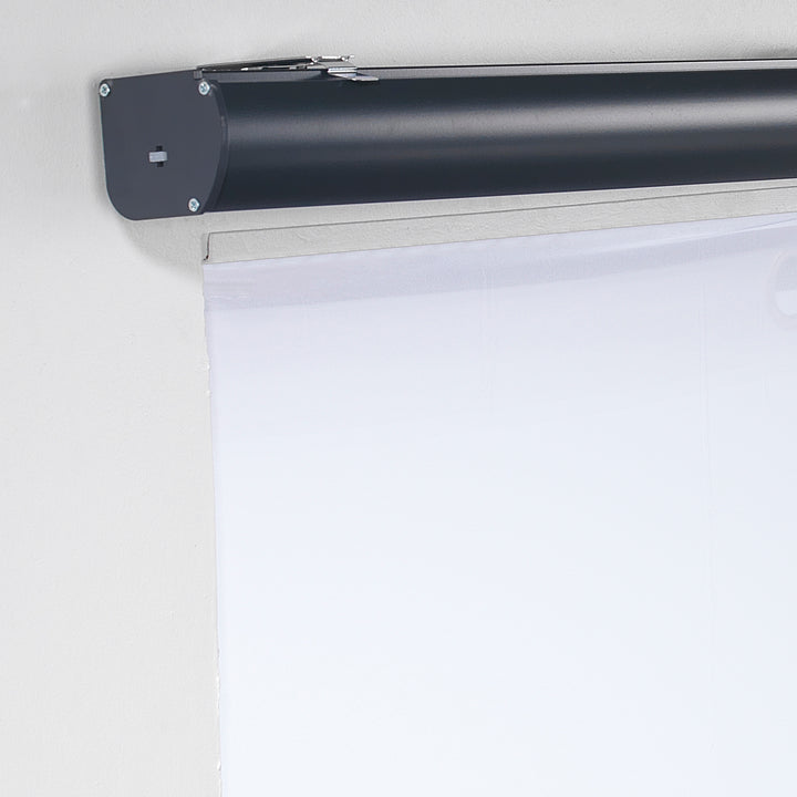 Metallic Cord loop Roller Blind Blackout &amp; Room Darkening Window Shades - Black