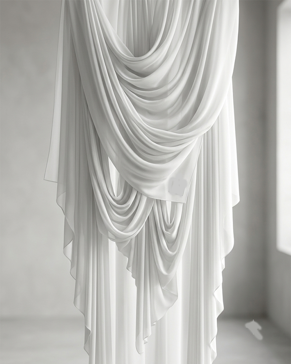 Sheer Silk Crepe