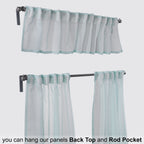 Sheer linen kitchen valances, sheer linen look kitchen valances, linen look kitchen valance, 100% polyester sheer valance, kitchen window valance, light filtering kitchen curtains, decorative kitchen curtains, farmhouse kitchen valance, modern kitchen decor, window topper, kitchen window treatment, custom kitchen valance, café window curtain, rod pocket valance, elegant window valance, stylish kitchen window topper, home decor, window furnishings