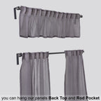 Sheer linen kitchen valances, sheer linen look kitchen valances, linen look kitchen valance, 100% polyester sheer valance, kitchen window valance, light filtering kitchen curtains, decorative kitchen curtains, farmhouse kitchen valance, modern kitchen decor, window topper, kitchen window treatment, custom kitchen valance, café window curtain, rod pocket valance, elegant window valance, stylish kitchen window topper, home decor, window furnishings