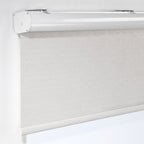 Marble Textured Room Darkening & Blackout Metallic Cord loop Roller Blind - Beige