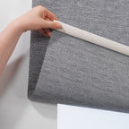 Marble Textured Room Darkening & Blackout Metallic Cord loop Roller Blind - Grey