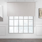 Marble Textured Room Darkening & Blackout Metallic Cord loop Roller Blind - Beige