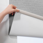 Marble Textured Blackout & Room Darkening Metallic Cord loop Roller Blind - Grey